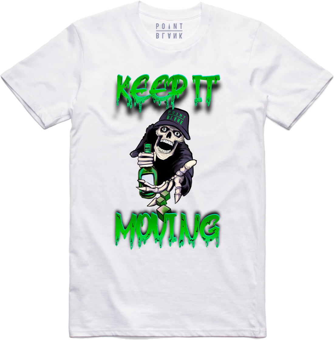 Dice Game Glow T-Shirt - Green / White