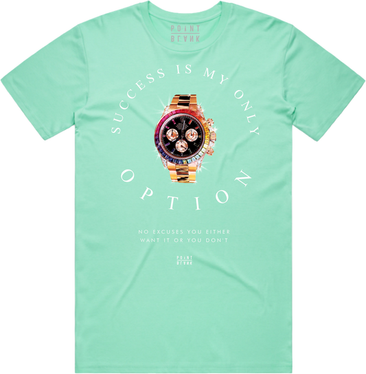 Rollie Success T-Shirt - Aqua