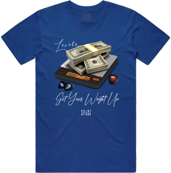 Levels T-Shirt - Royal Blue