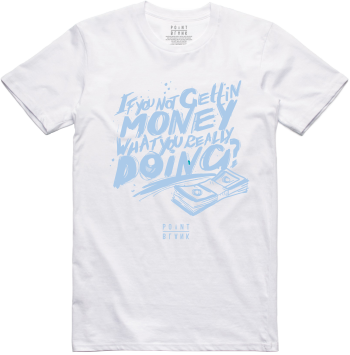 Get Money T-Shirt - White / Ice