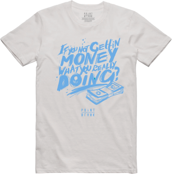 Get Money T-Shirt - Silver / Ice