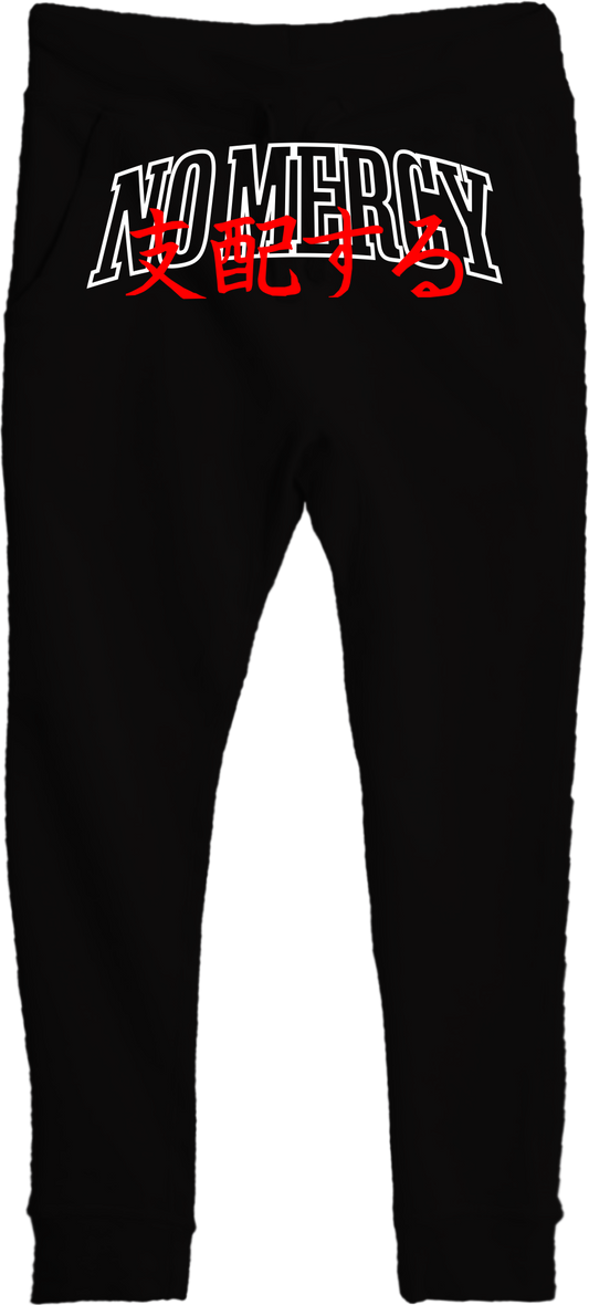 Asa Katana Sweatpants - Black / White / Red