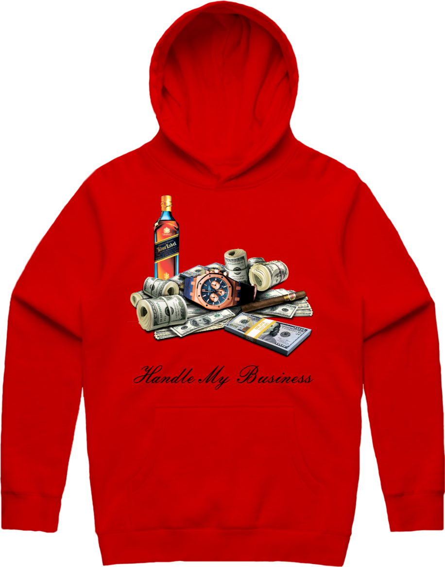 Handle My Business Hoodie - Red