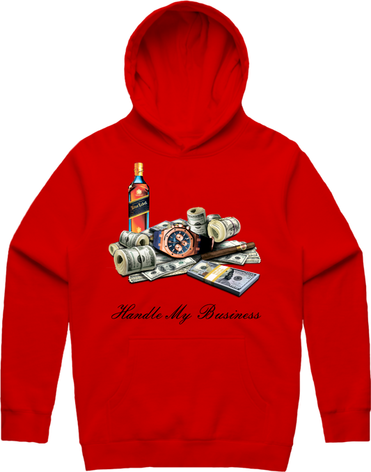 Handle My Business Hoodie - Red