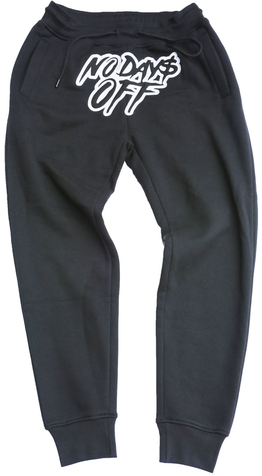 No Days Off - Sweatpants - Black