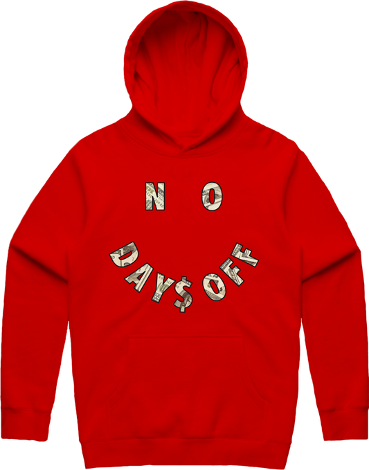 Smiley NDO Hoodie - Red