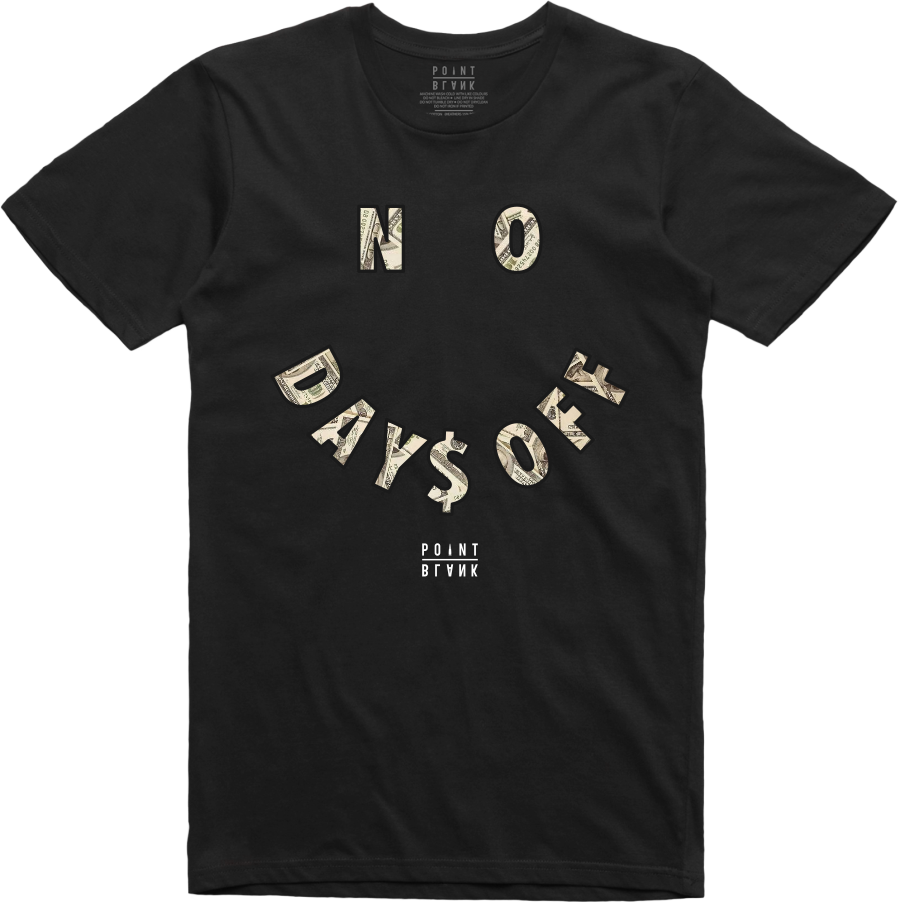 Smiley NDO T-Shirt - Black