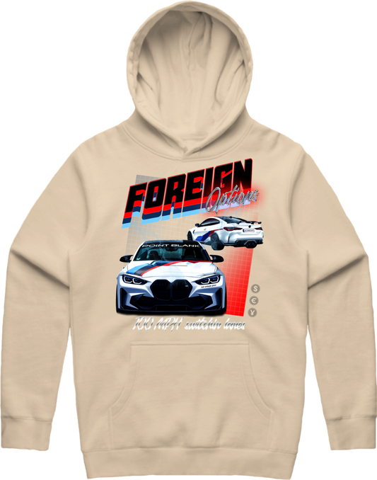 100MPH Hoodie - Natural