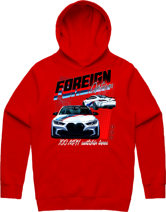 100MPH Hoodie - Red