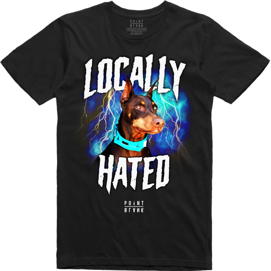 Locally Hated T-Shirt - Black