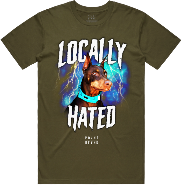 Locally Hated T-Shirt - Olive