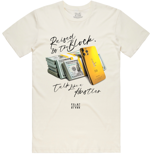 Hustle Talk T-Shirt - Natural