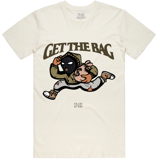 The Stick Up Kid Chenille Patch T-Shirt - Natural