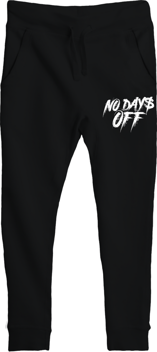 No Days Off Pants - Black / White