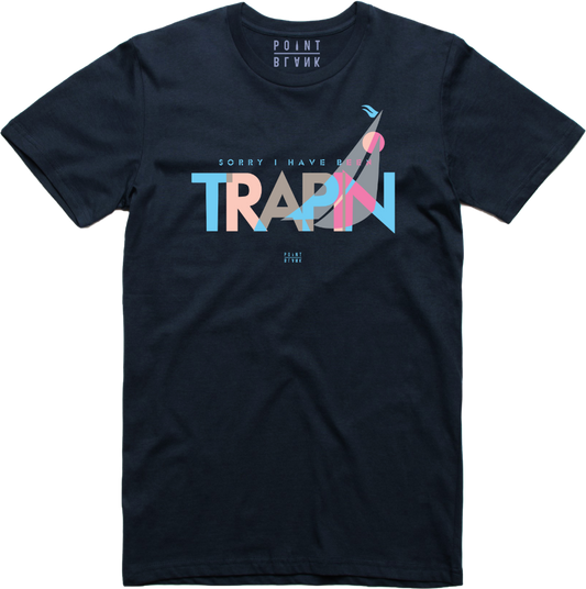 Trappin T-Shirt - Navy Blue