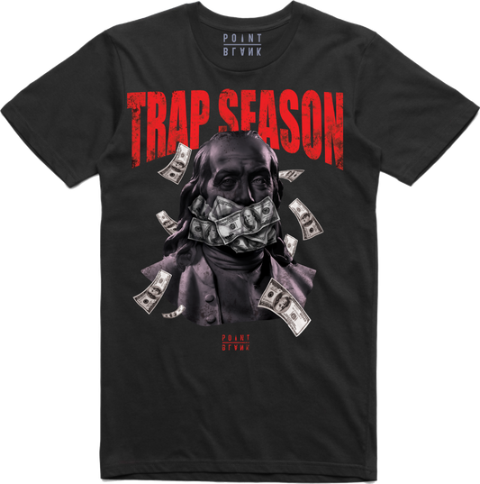 Trap Ben T-Shirt - Black / Red