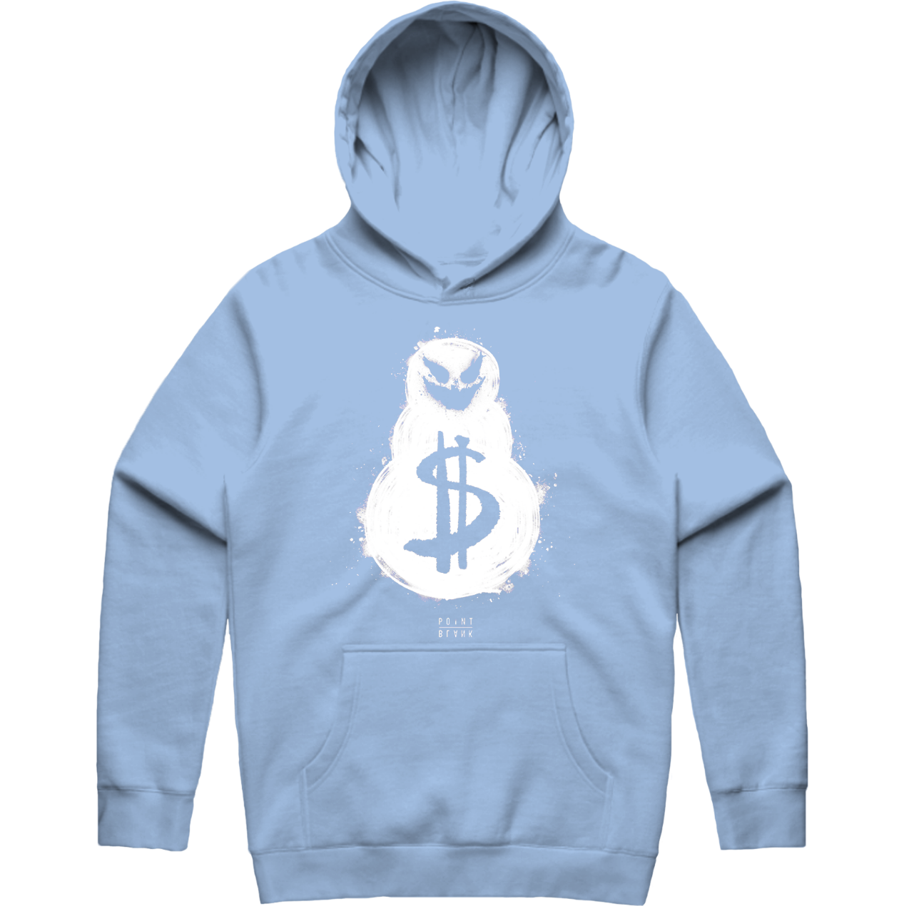 Da Snowman Hoodie - Carolina Blue