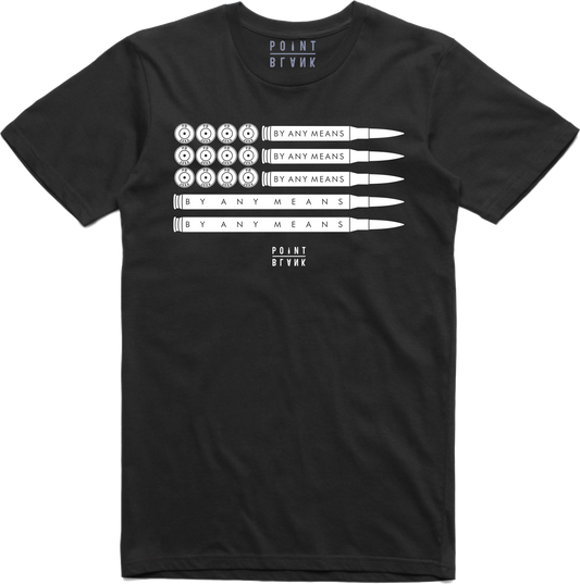 American Flag T-Shirt - Black