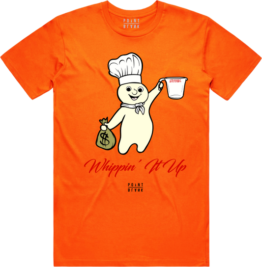 Whippin' IT Up T-Shirt - Orange