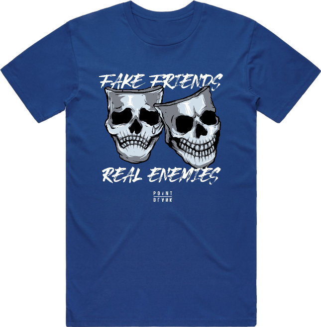 Fake Friends, Real Enemies T-Shirt - Royal