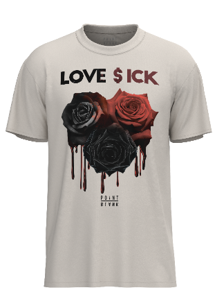 Black Roses T-Shirt - Natural