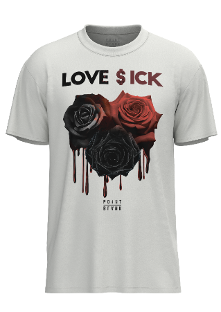 Black Roses T-Shirt - White