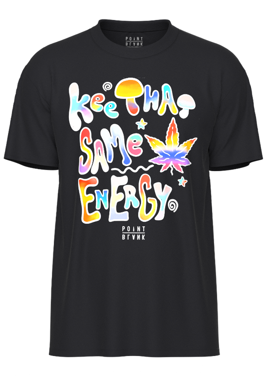 Keep That Same Energy T-Shirt - Black