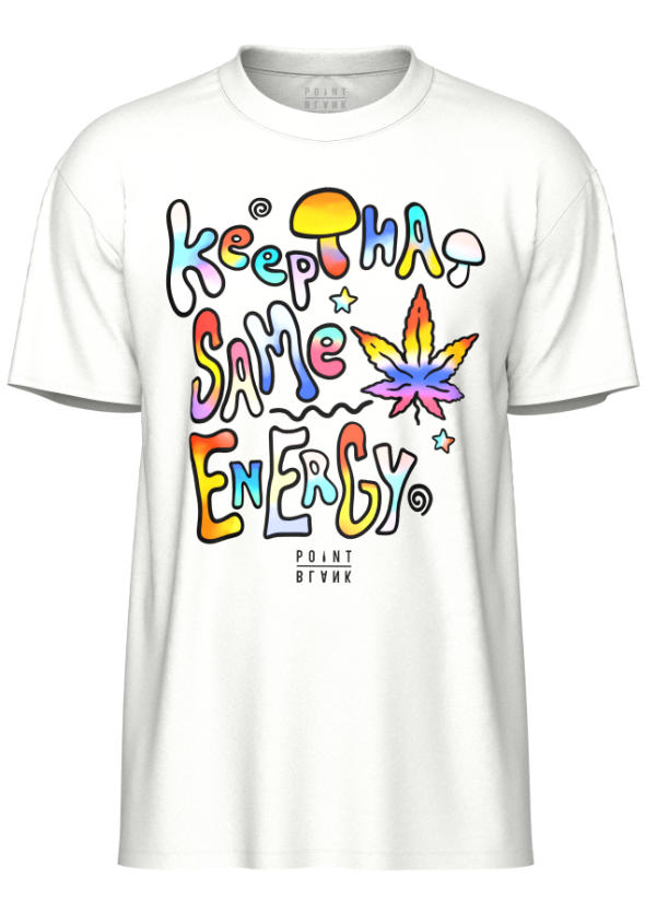 Keep That Same Energy T-Shirt - White