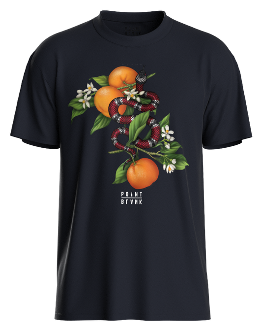 Poison Citrus T-Shirt - Navy Blue