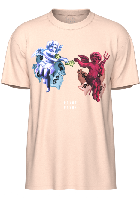 Fair Trade T-Shirt - Pale Pink