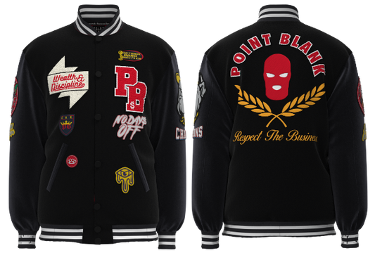 PB Champion Varsity Jacket - Black