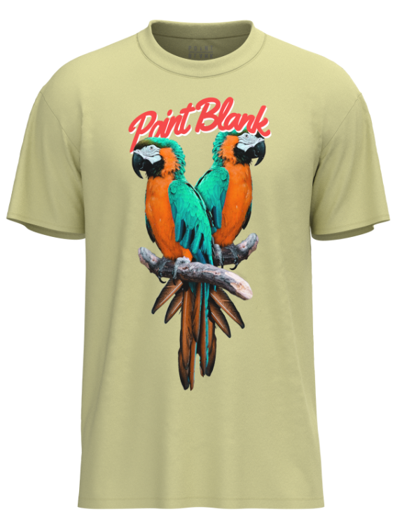 Birds of Feather T-Shirt - Lt Yellow