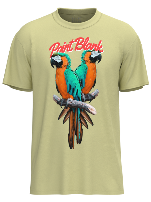 Birds of Feather T-Shirt - Lt Yellow