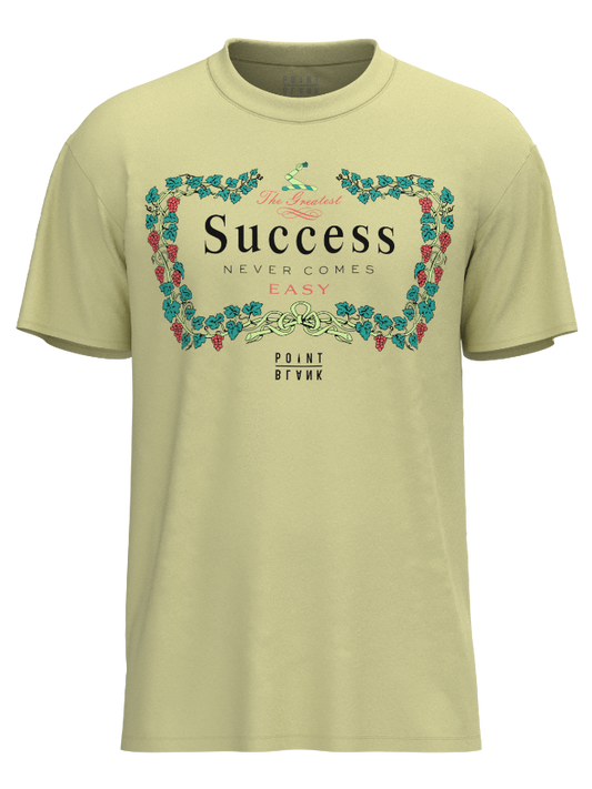 Success T-Shirt - Lt Yellow