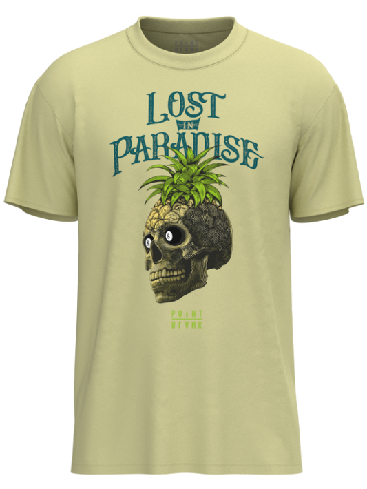 Lost In Paradise T-Shirt - Lt Yellow