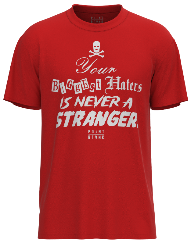 Never a Stranger T-Shirt - Red