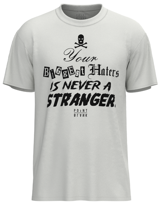 Never a Stranger T-Shirt - White