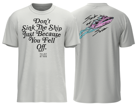 Sink or Swim T-Shirt - White