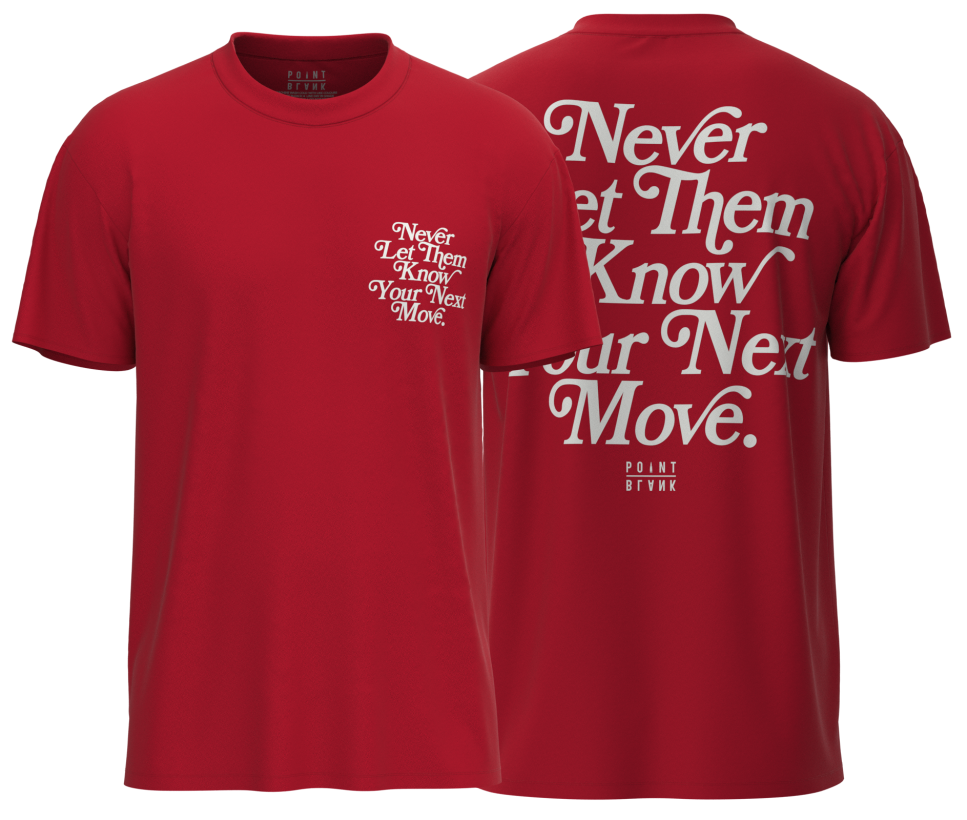 Never Let Them Know T-Shirt - Red