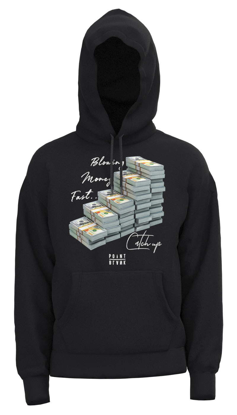 Blowing Money Fast Hoodie - Black