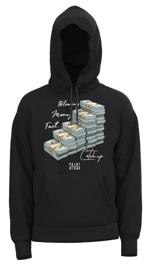 Blowing Money Fast Hoodie - Black