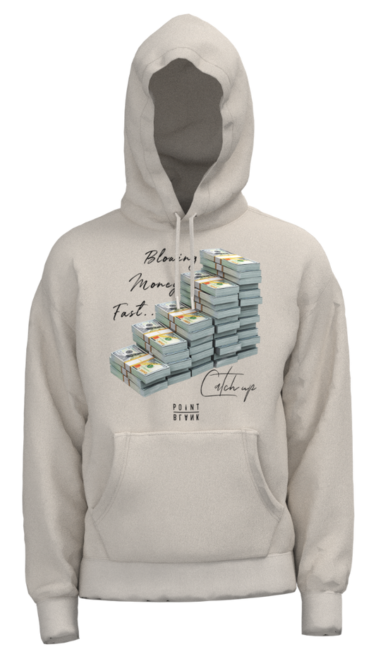 Blowing Money Fast Hoodie - Natural