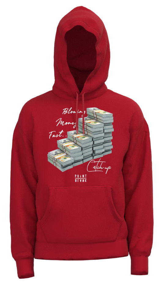 Blowing Money Fast Hoodie - Red