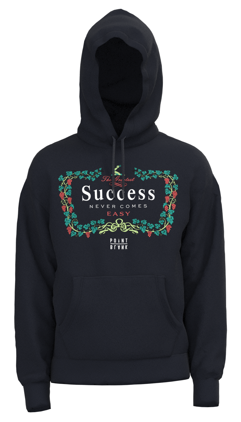 Success Hoodie - Navy Blue