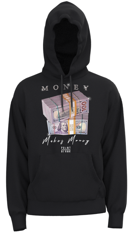 Money Make Money Hoodie Black