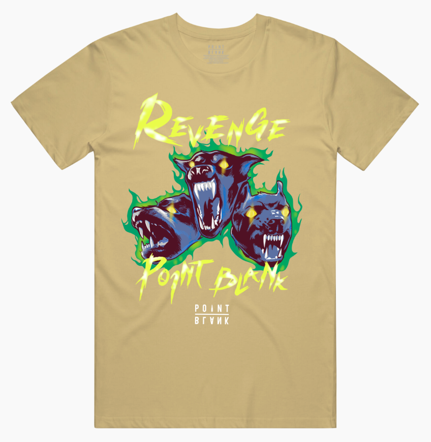 Revenge T-Shirt - Vintage Gold