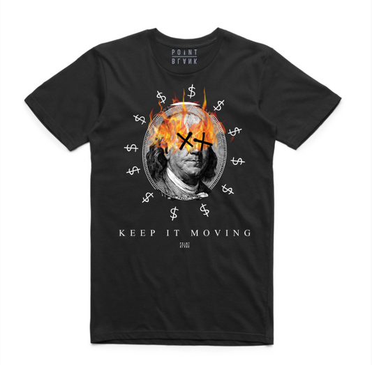 Keep It Moving Benjamin T-Shirt - Black