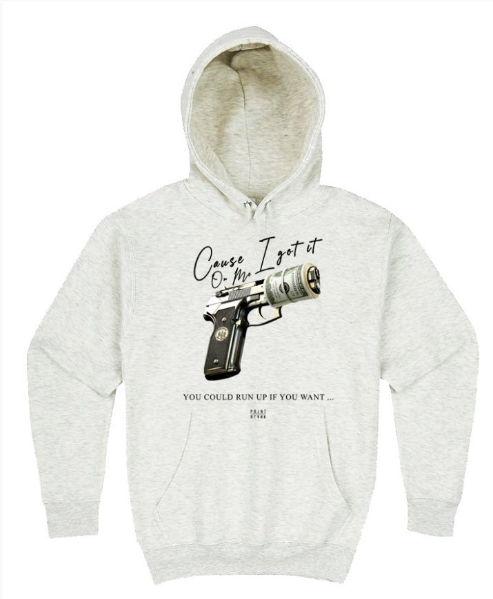 Got It On Me Hoodie - Oatmeal Heather