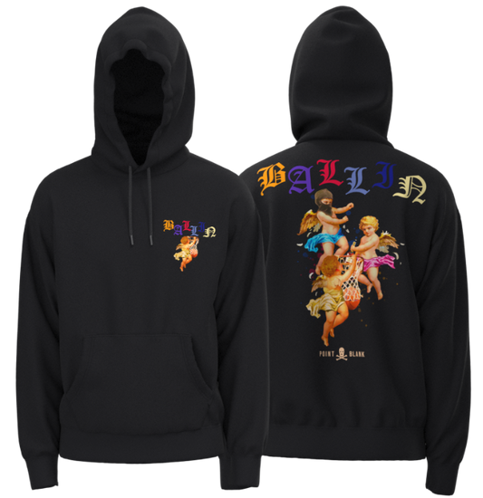 Angels Ballin Hoodie - Black