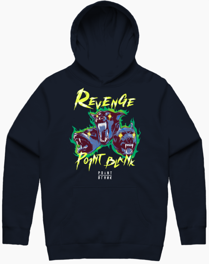 Revenge Hoodie - Navy Blue